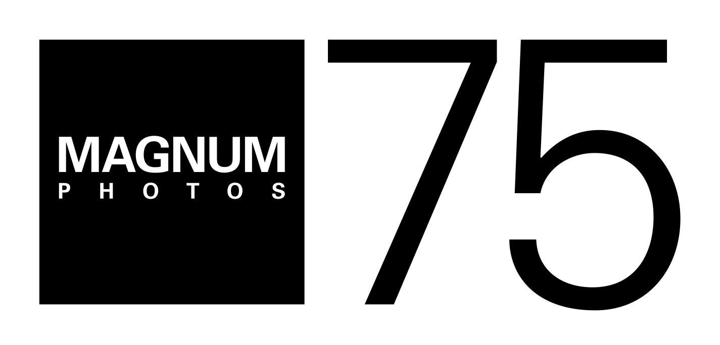 Magnum Photos 75th Anniversary logo.